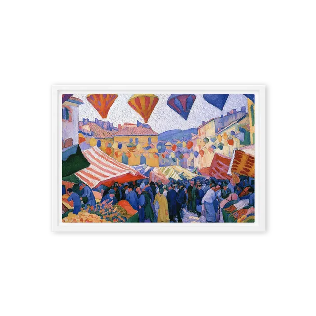 The Festive Market | Art Print