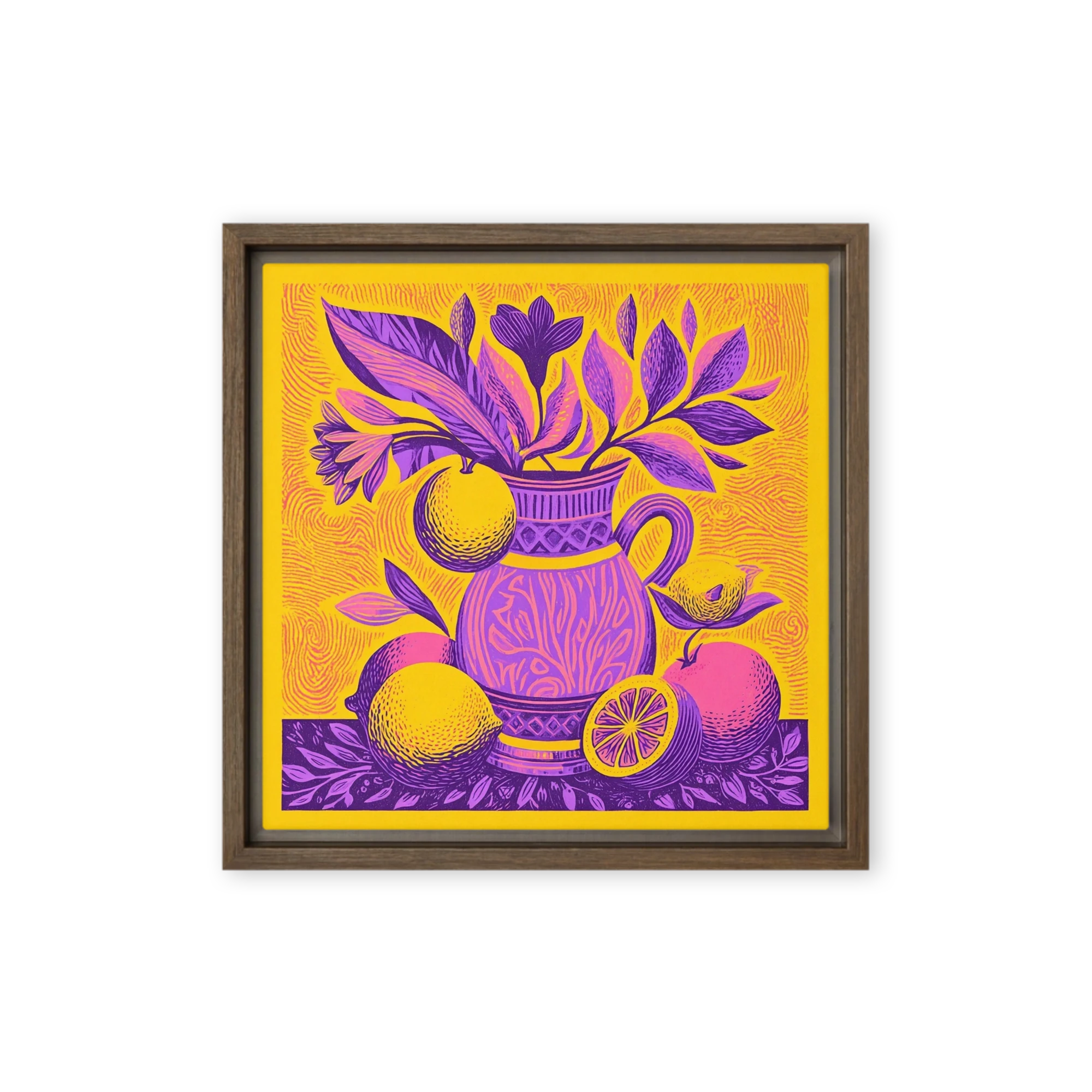 Citrus and Decorative Jug