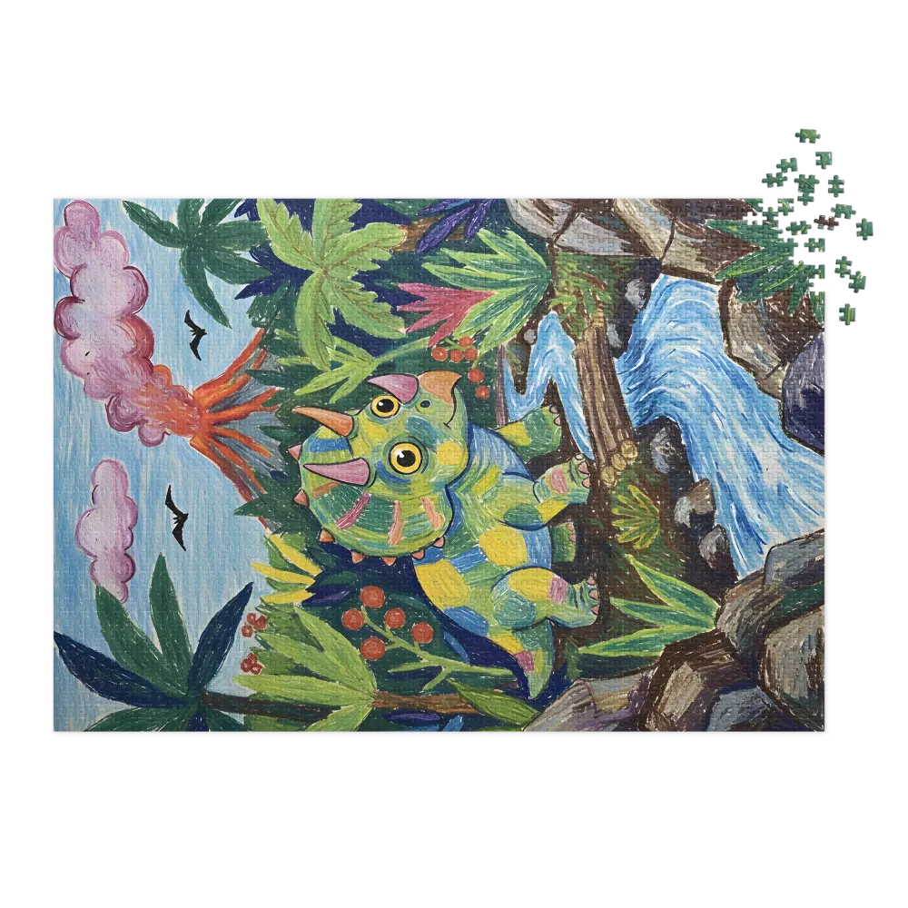 Triceratops Prehistoric Jungle
