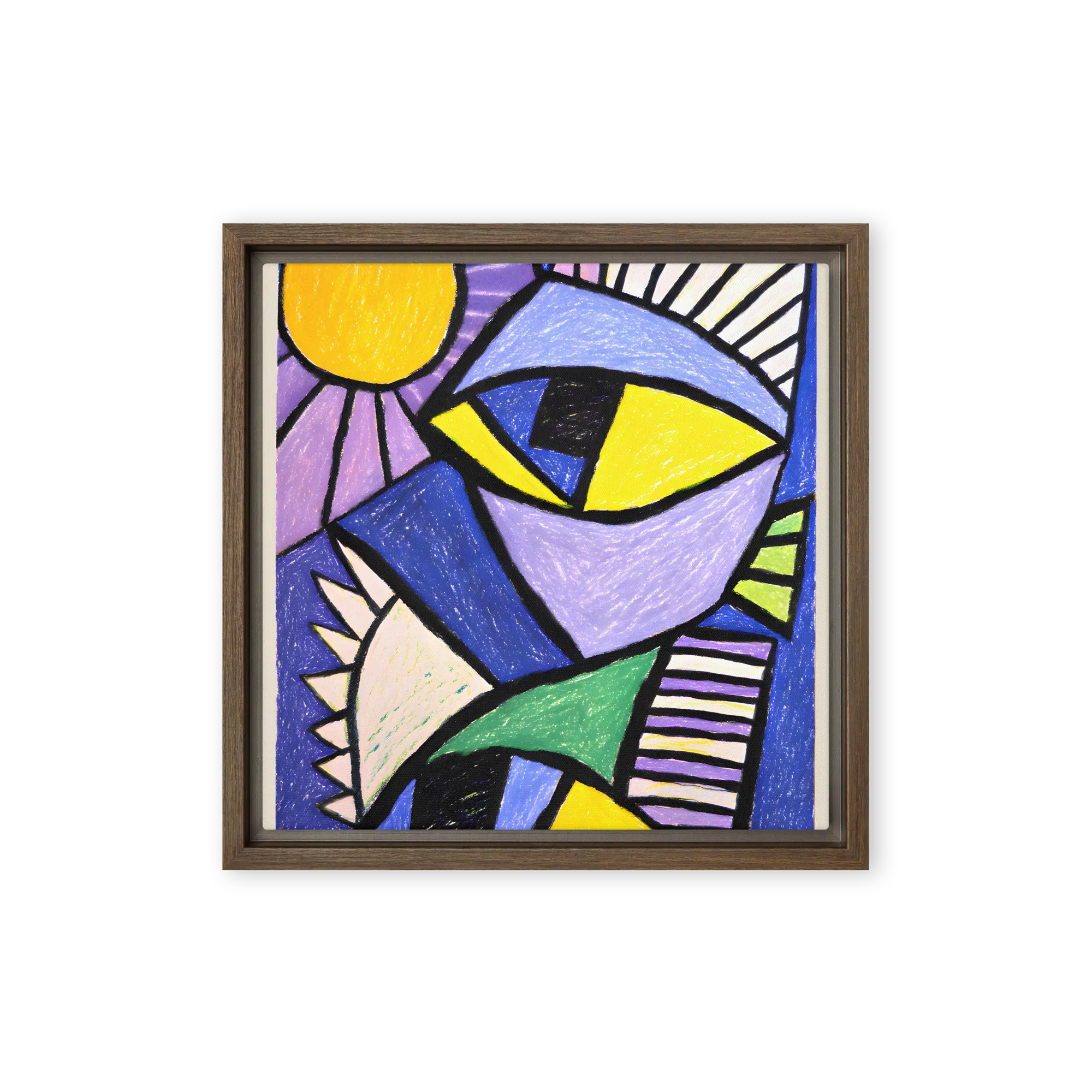 Abstract Gaze 
 Canvas | 30″x 30″
