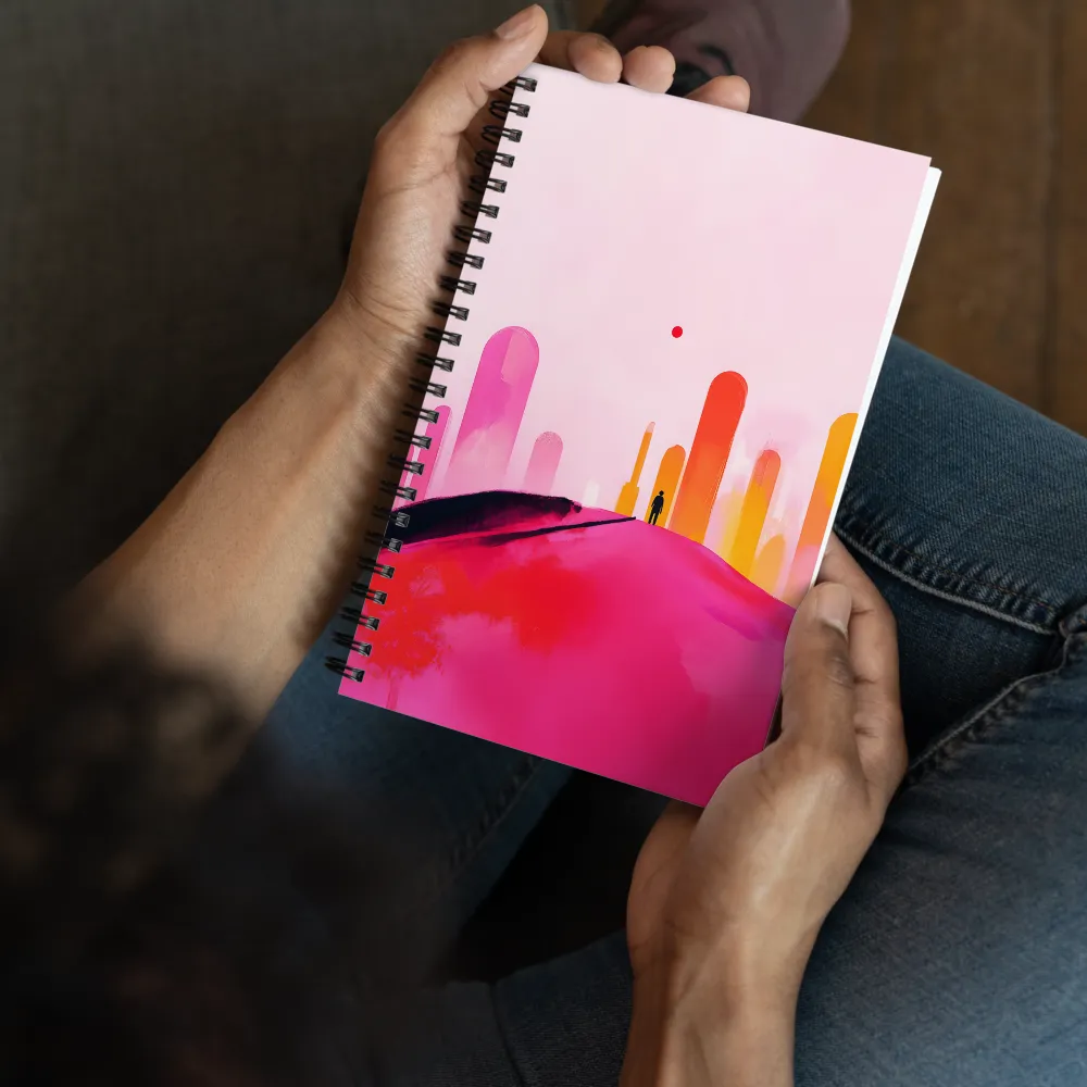 Urban Dreamscape Wanderer 
 Spiral Notebook | 140 pages