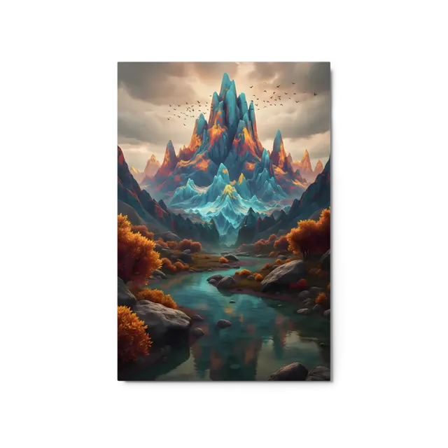 The Mystical Peaks | Art Print