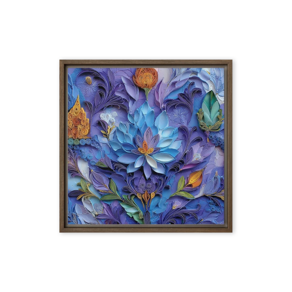 Quilled Lotus Bloom | Art Print
