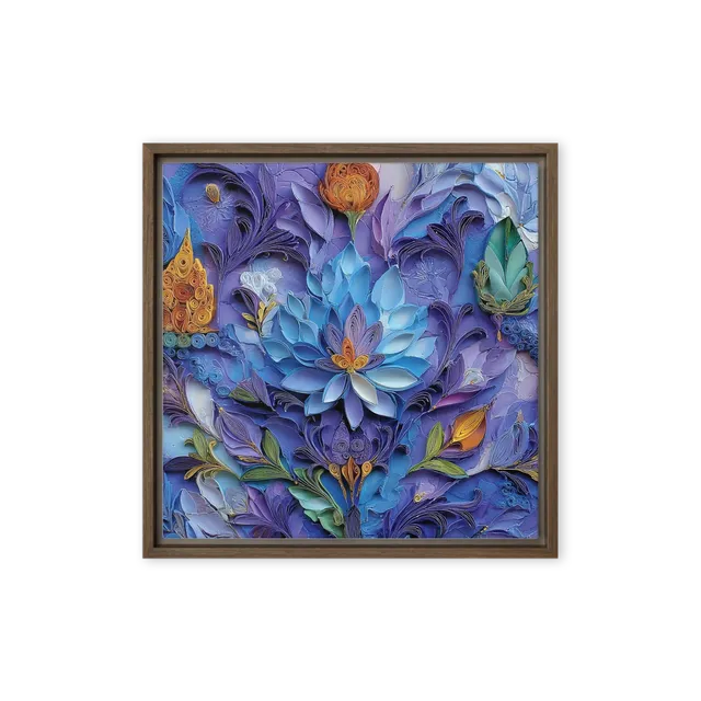 Quilled Lotus Bloom | Art Print