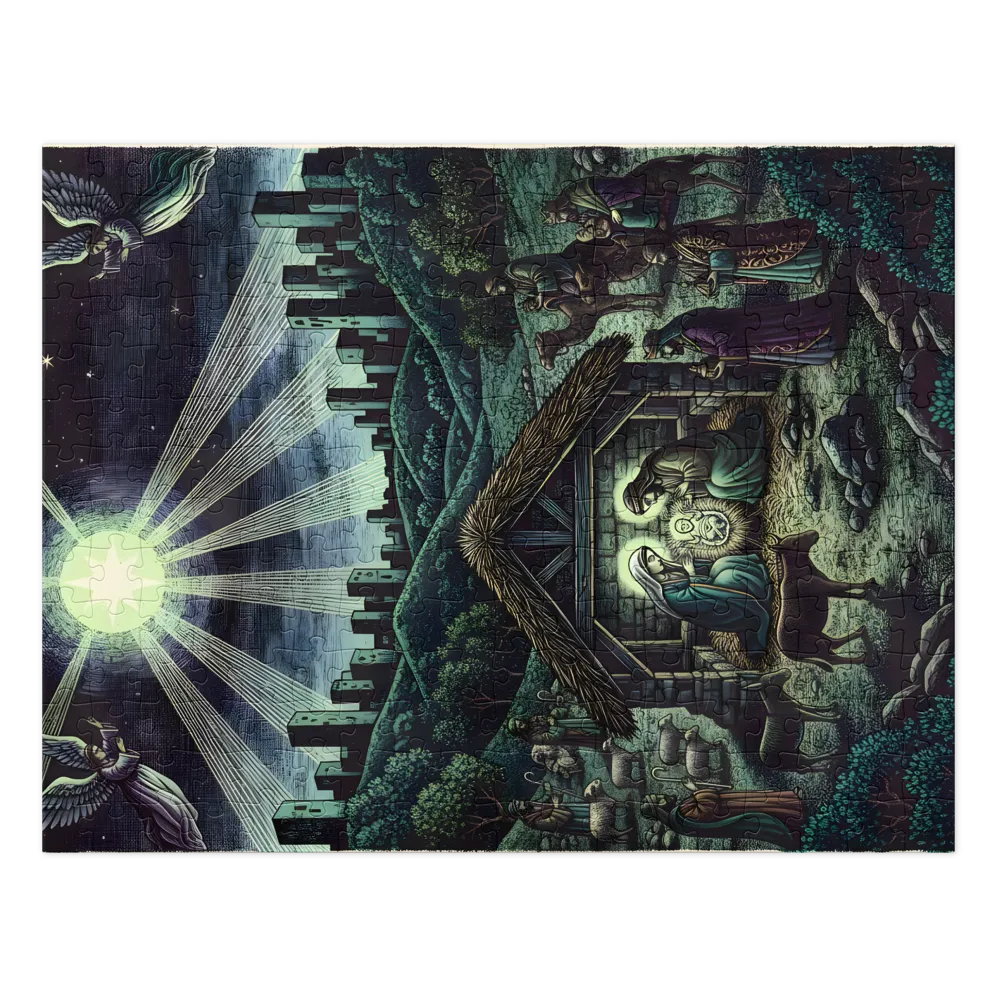 Star Over the Manger | Jigsaw Puzzles