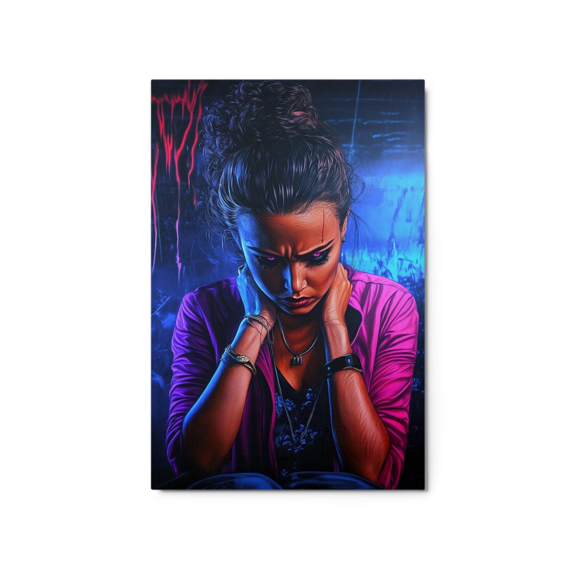 Contemplative Woman Portrait