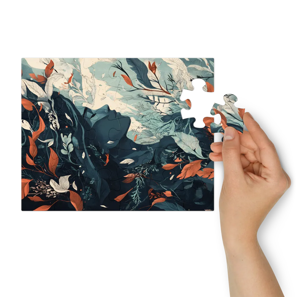 Flowing Nature Spirit 
 Jigsaw Puzzle in Tin Box