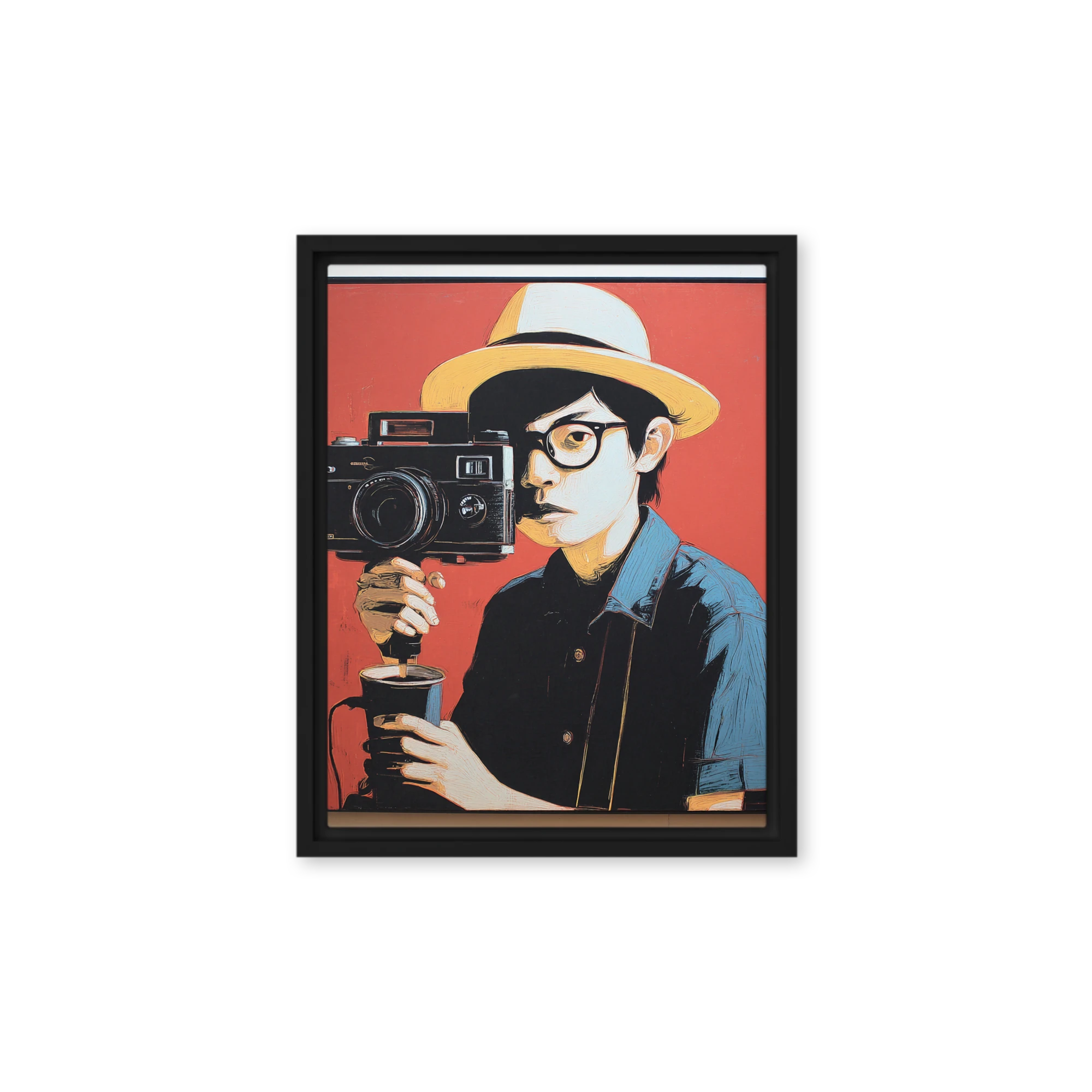 Urban Photographer Pop Art | Art Print