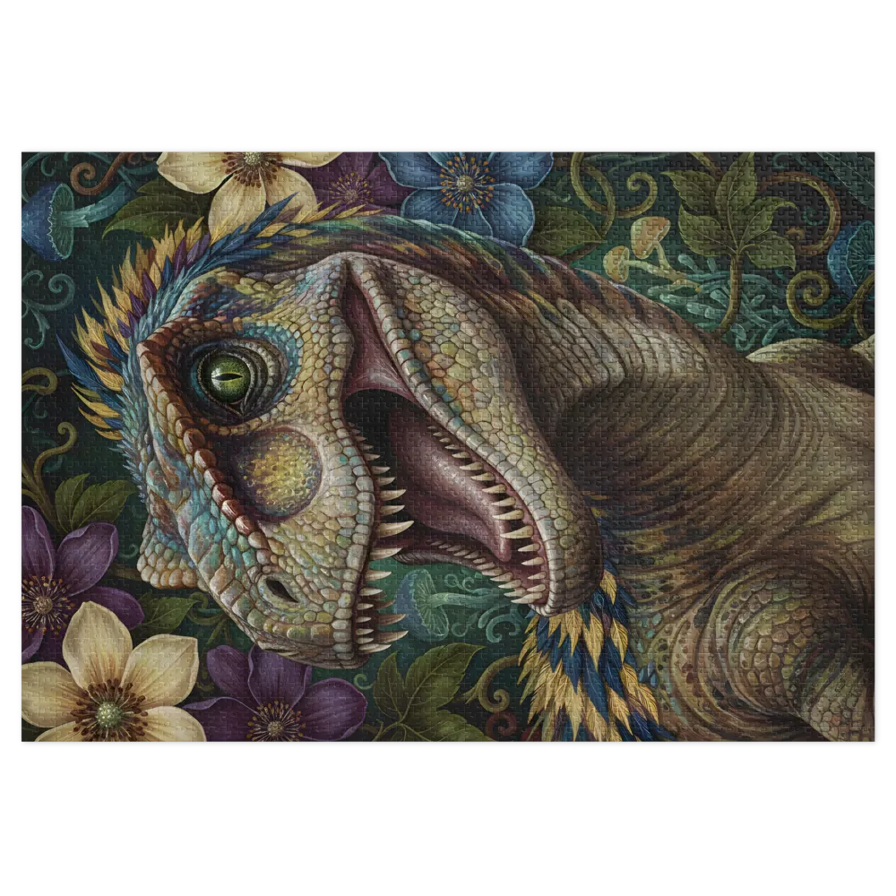 Raptor in Bloom | Jigsaw Puzzles