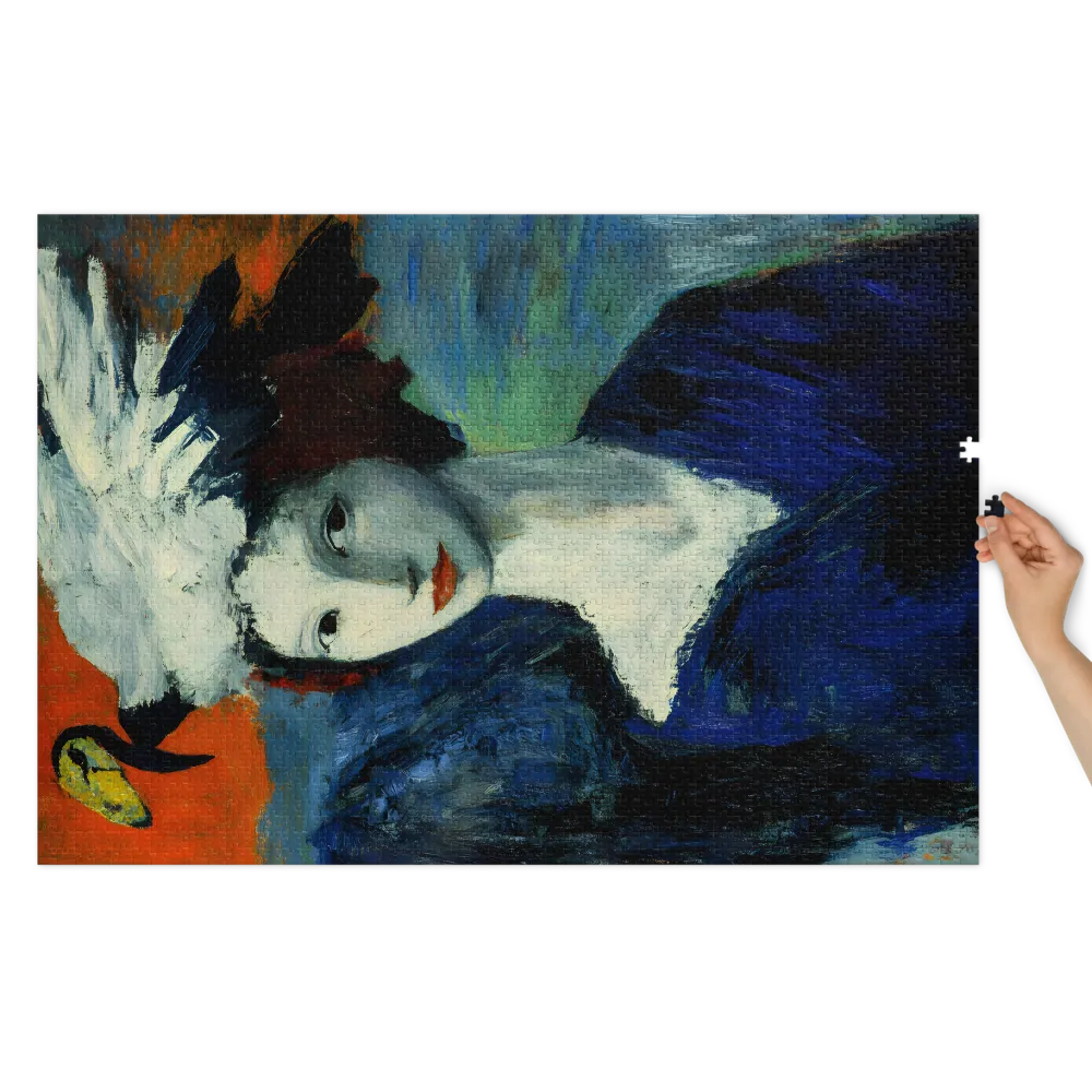 Woman with Bird Headdress | Jigsaw Puzzles