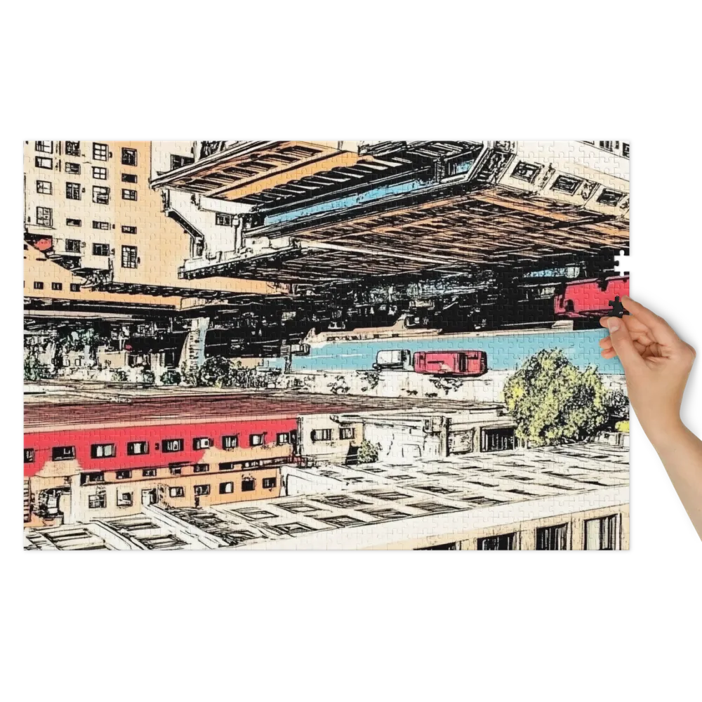 Urban Abyss 
 Jigsaw Puzzle in Tin Box
