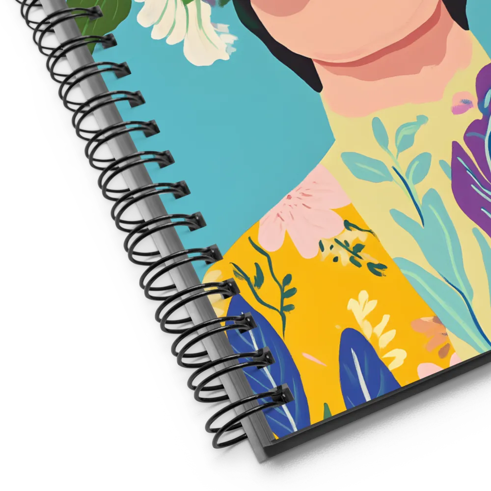 Floral Serenade 
 Spiral Notebook | 140 pages