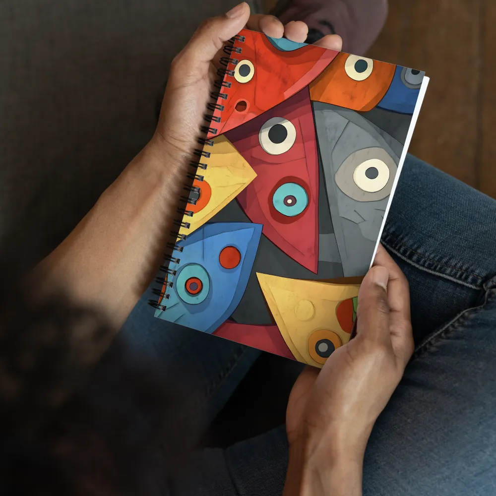 Aquatic Geometry 
 Spiral Notebook | 140 pages