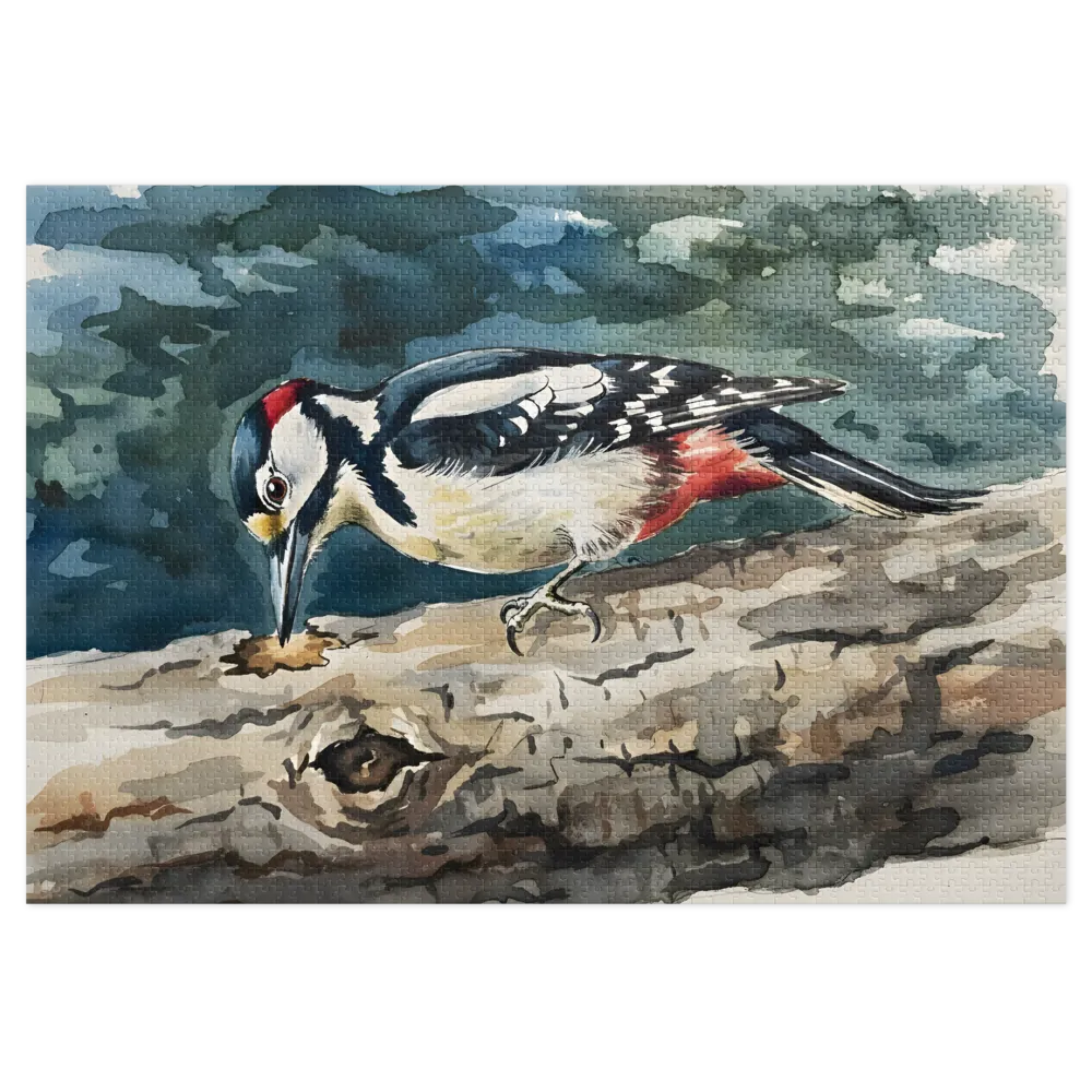 Woodpecker Study | Jigsaw Puzzles
