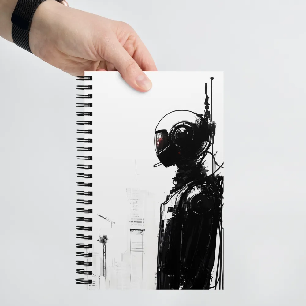 The Silent Sentinel 
 Spiral Notebook | 140 pages
