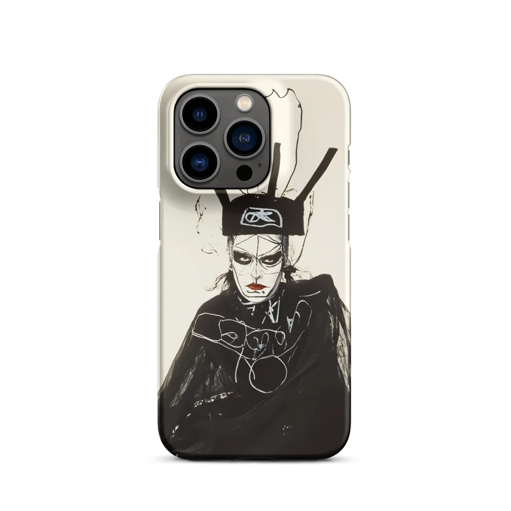 Surrealist Portrait Drawing | Phone Case