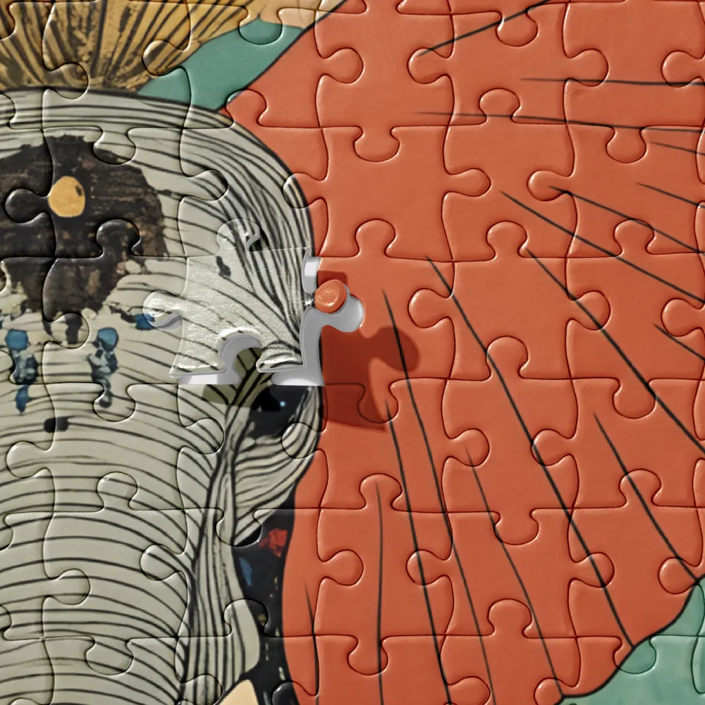 Elephant's Golden Dream 
 Jigsaw Puzzle