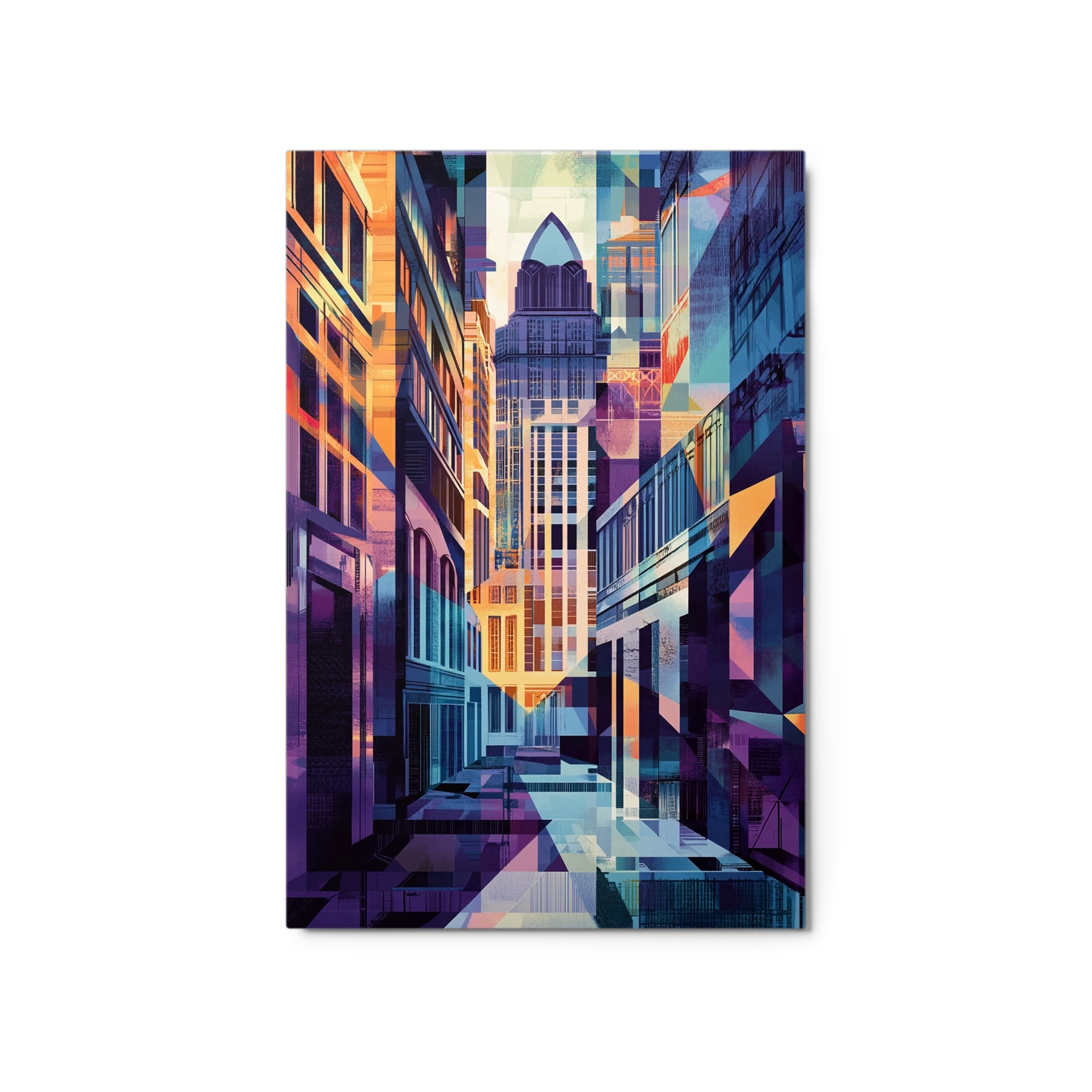 Abstract Cityscape Art