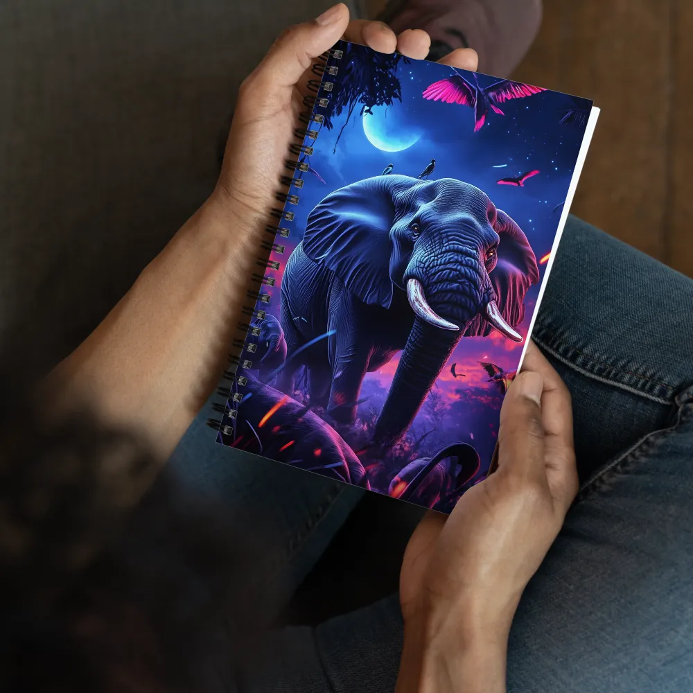 Ethereal Majesty: The Elephant of Twilight