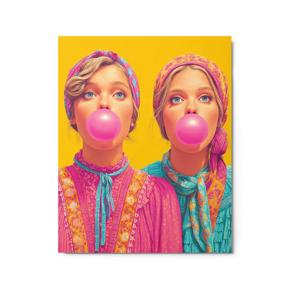 Pop Art Bubblegum Duo | Art Print