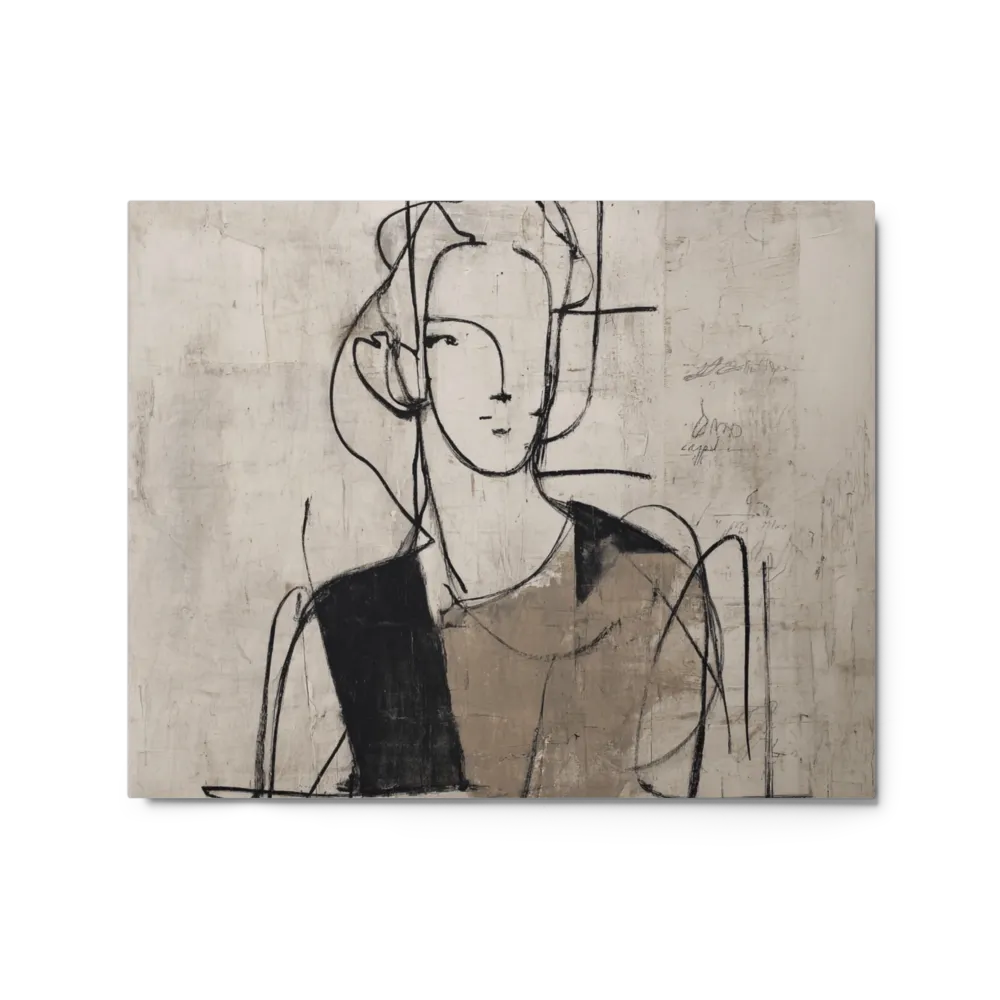 Modernist Line Portrait