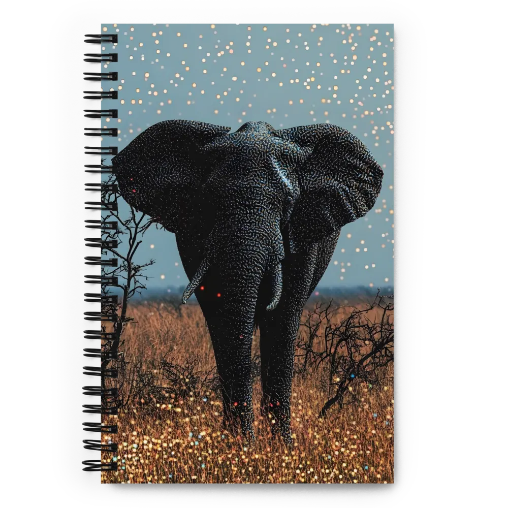 Elephant of Stardust 
 Spiral Notebook | 140 pages