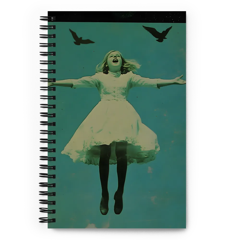 Skyward Freedom 
 Spiral Notebook | 140 pages