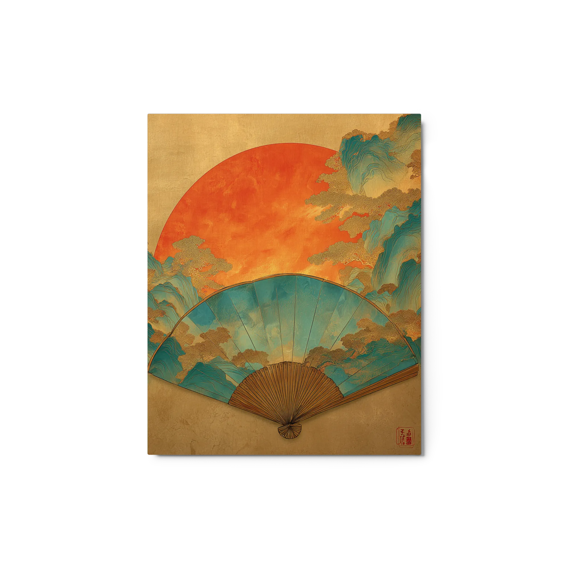 The Golden Fan of Shanshui