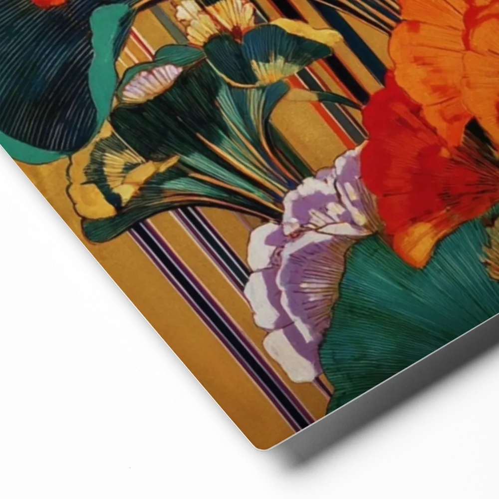 Golden Nasturtiums | Art Print