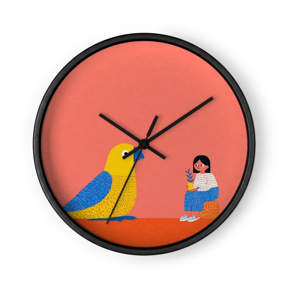 Stille Freundschaft | Wanduhr