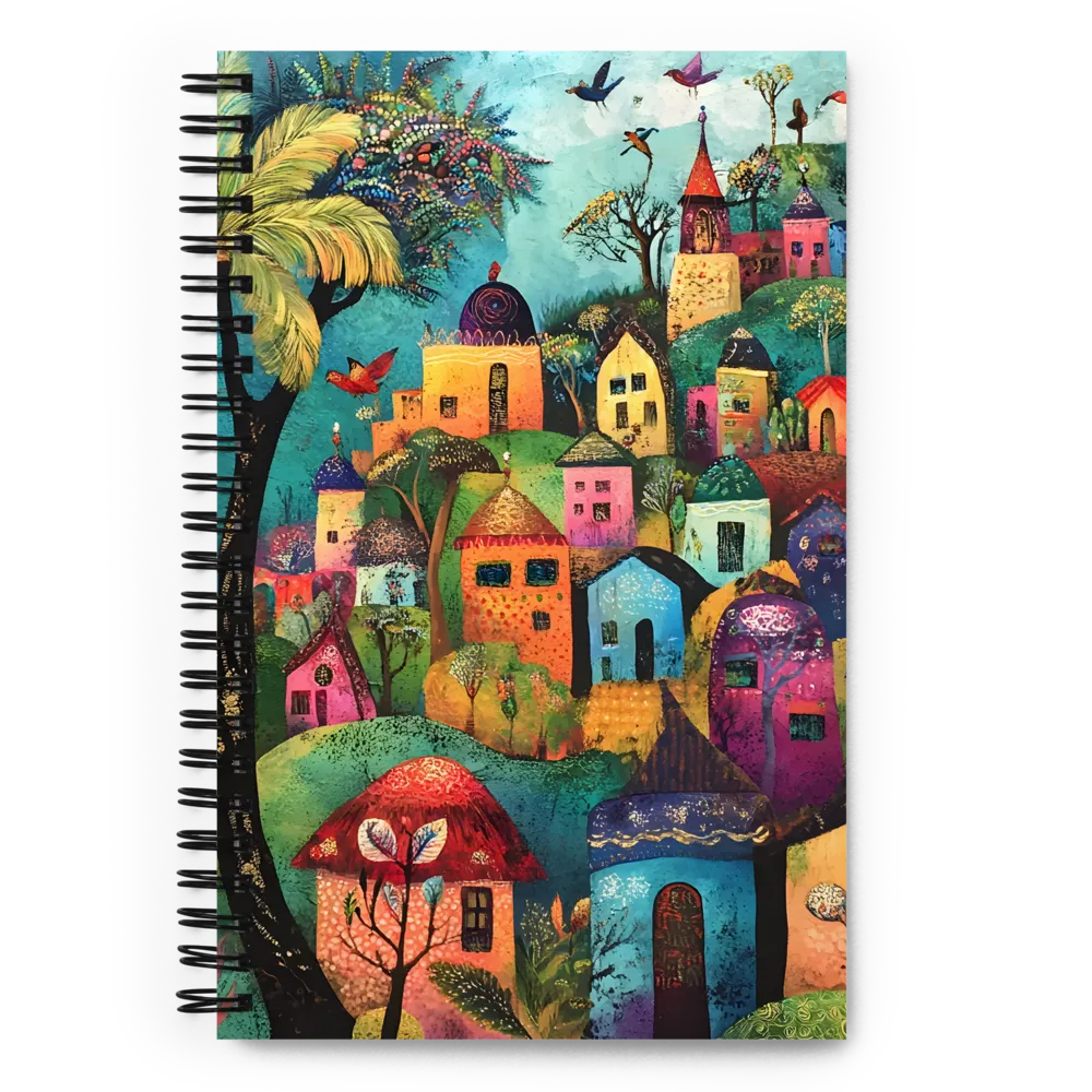 The Enchanted Village 
 Spiral Notebook | 140 pages