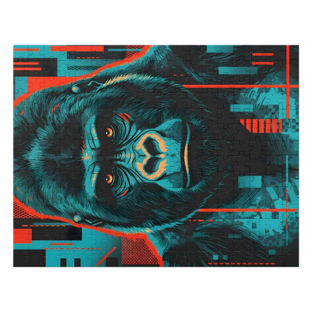 Neon Gorilla | Jigsaw Puzzles