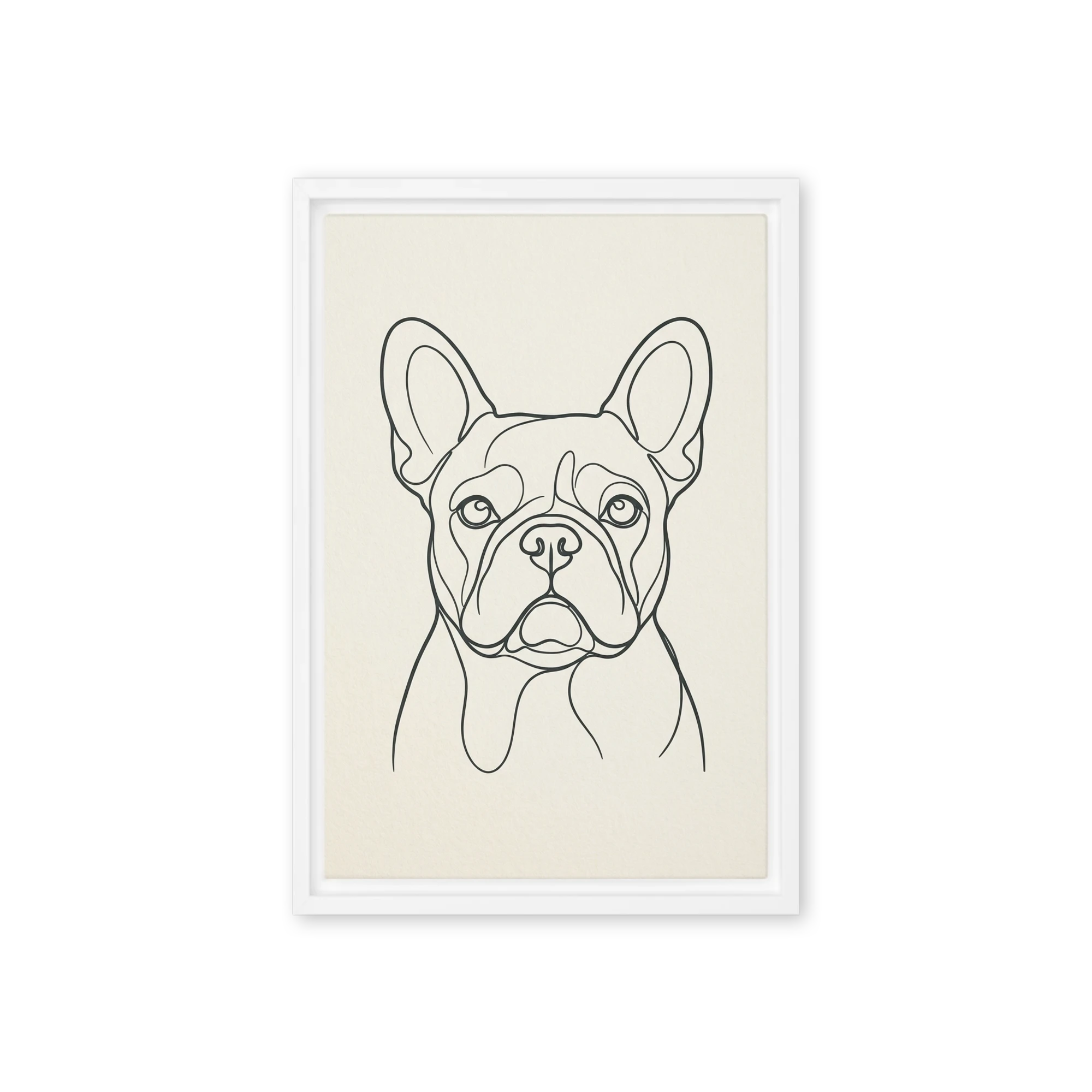 Frenchie in One Line | Art Print