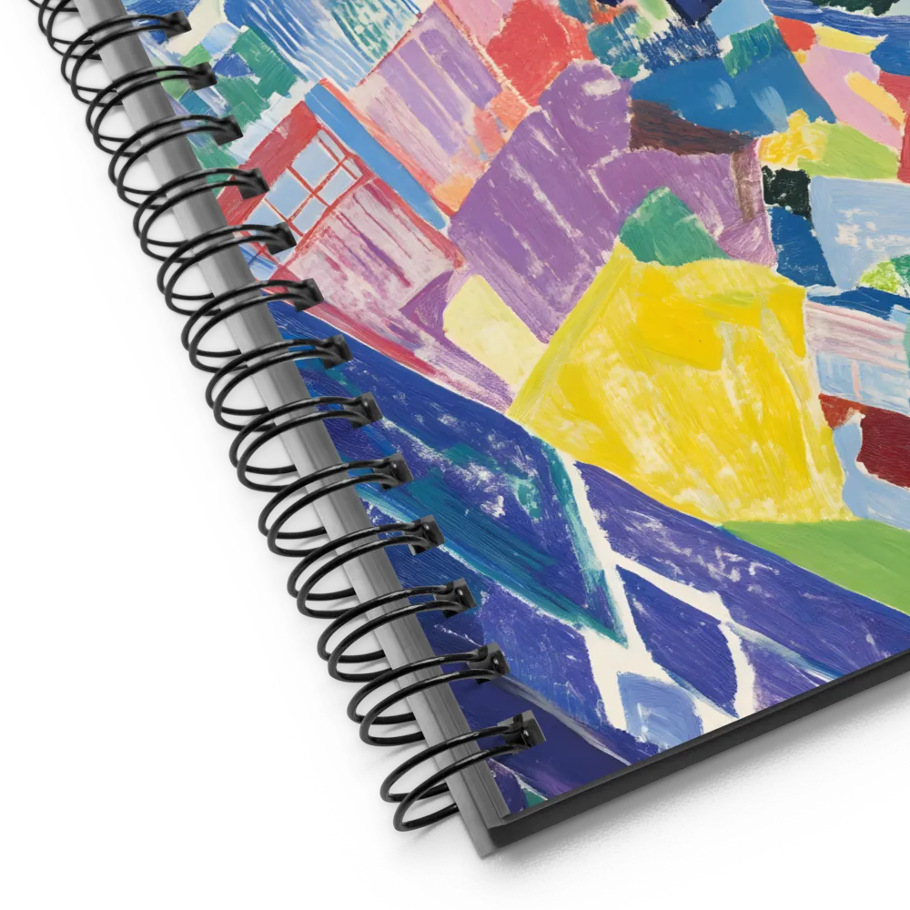 Exultant Figure Landscape 
 Spiral Notebook | 140 pages