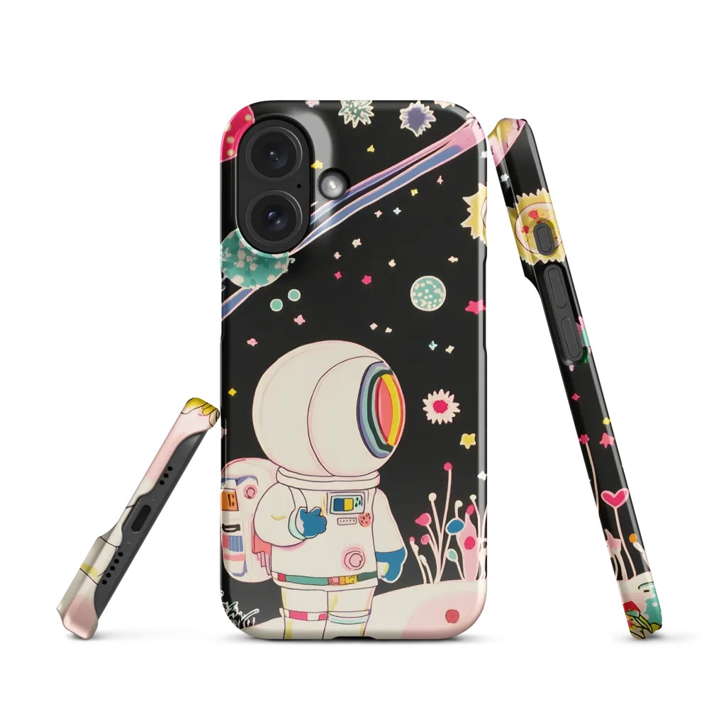 Whimsical Space Explorer 
 iPhone 16 | Snap Case