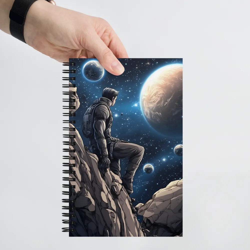 Cosmic Explorer 
 Spiral Notebook | 140 pages