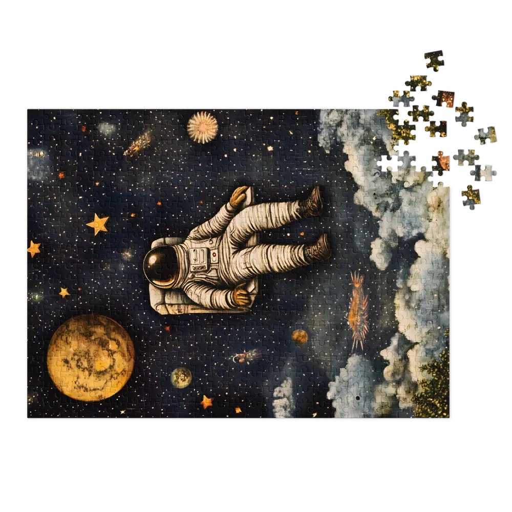 Astronaut in the Cosmos
