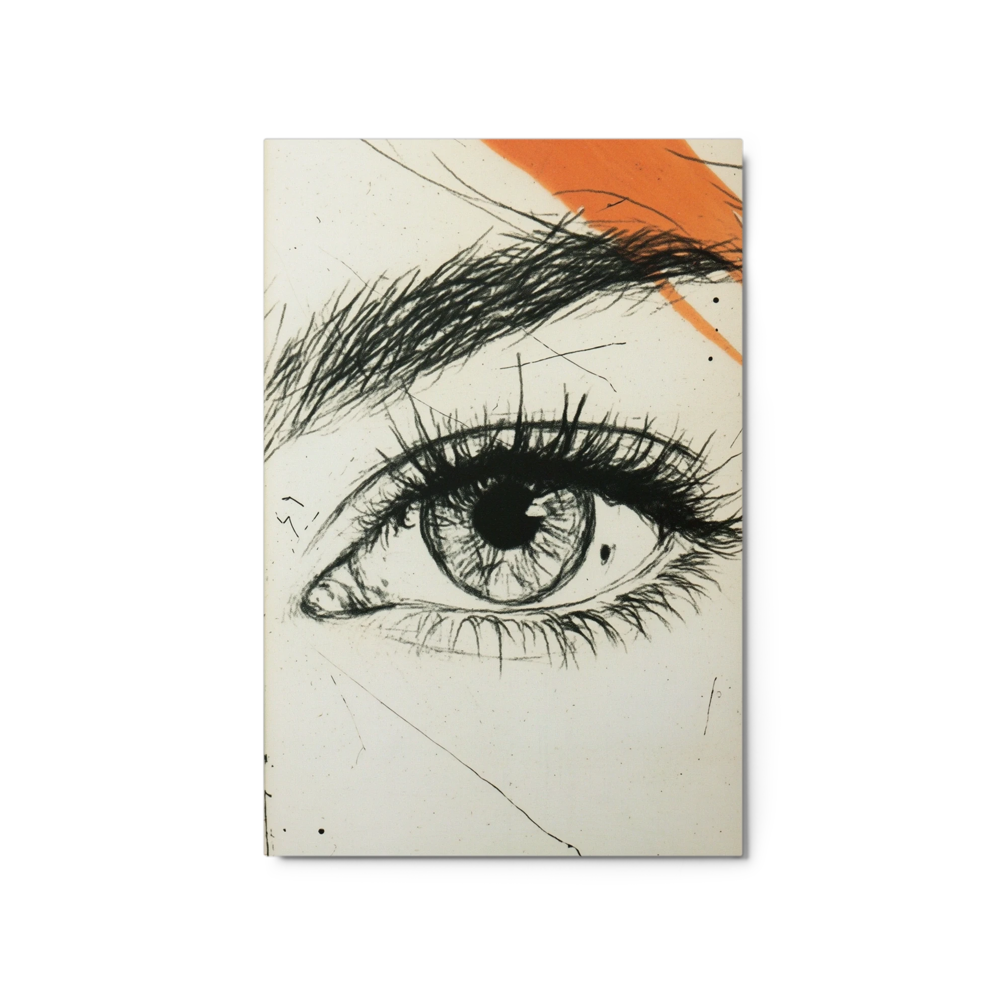 Detailed Sketch of Eye