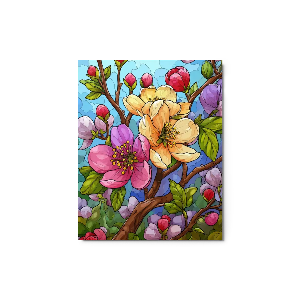 Stained Glass Blossoms | Art Print