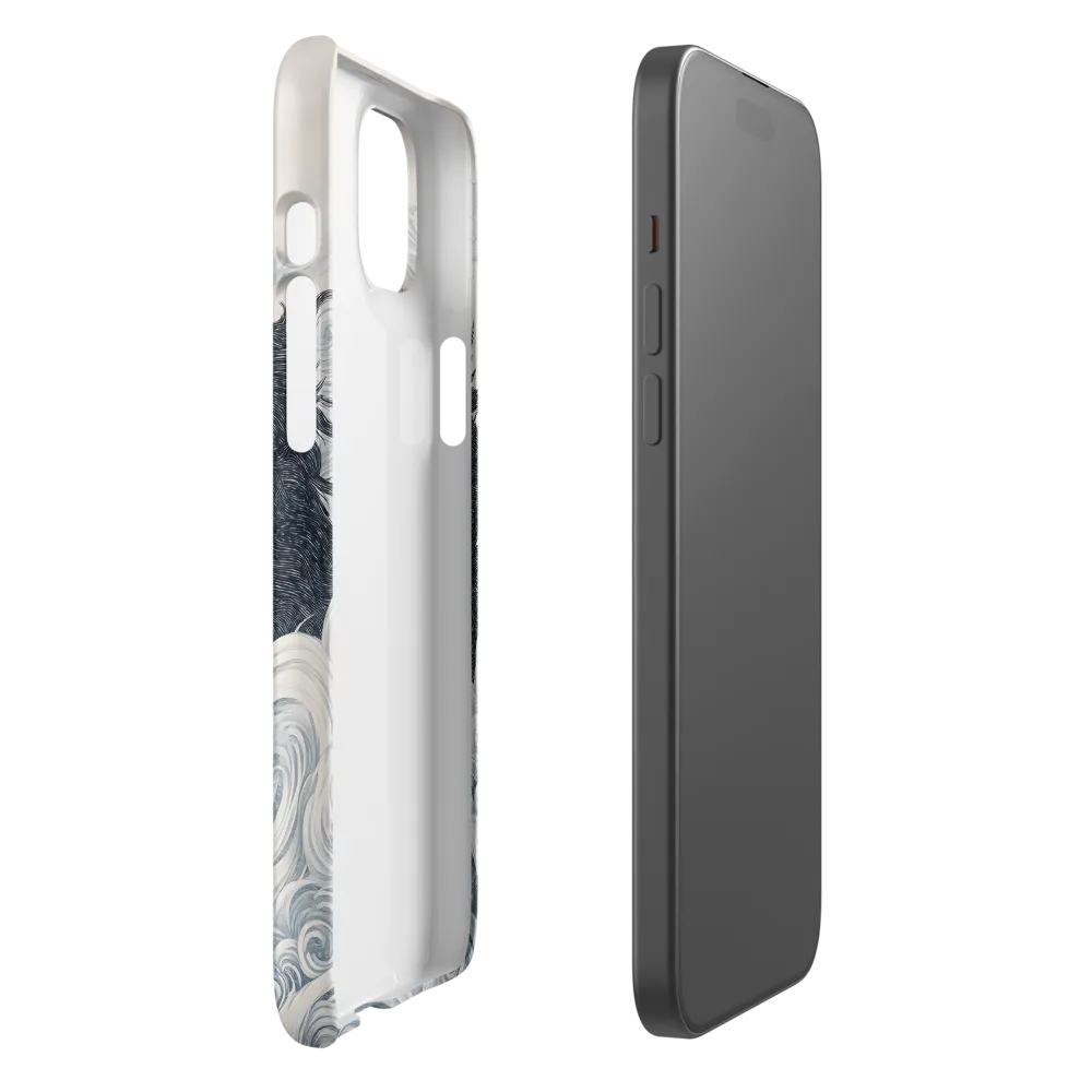 Lion in Waves | Phone Case