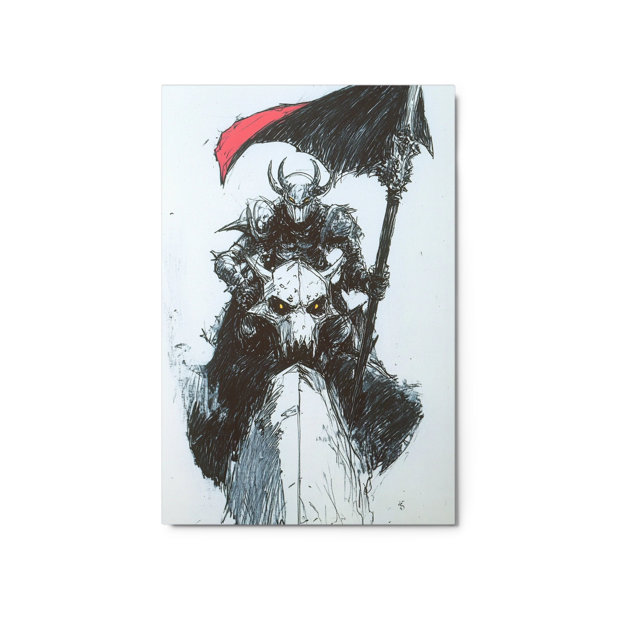 Knight on Skull Horse