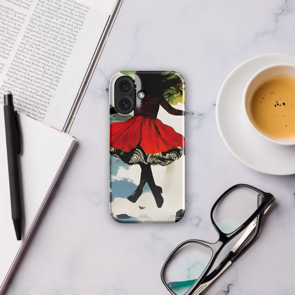 Rhythmic Silhouette Dance 
 Samsung Galaxy S24 Plus | Snap Case