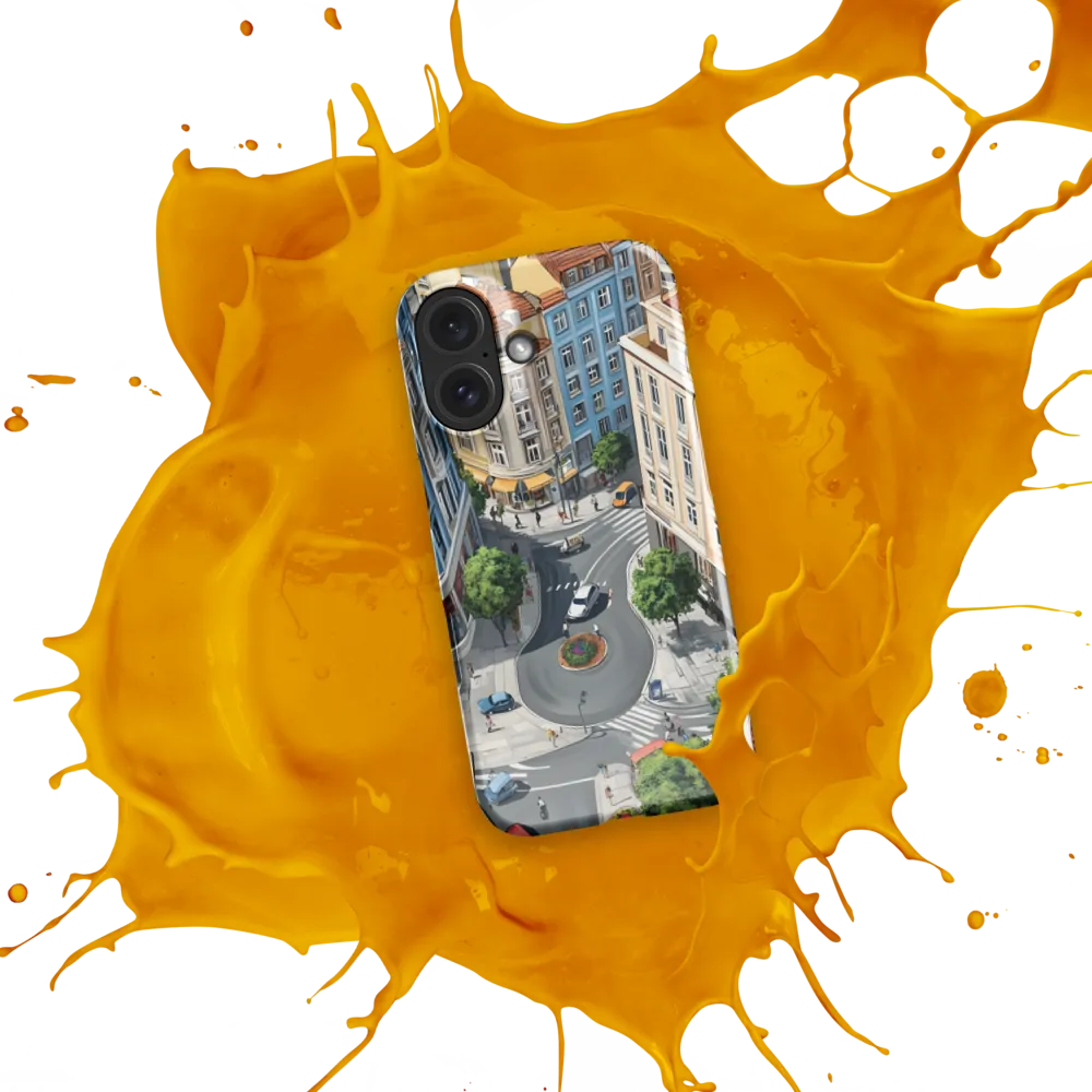 Aerial City Life 
 iPhone 17 Air | Tough Case