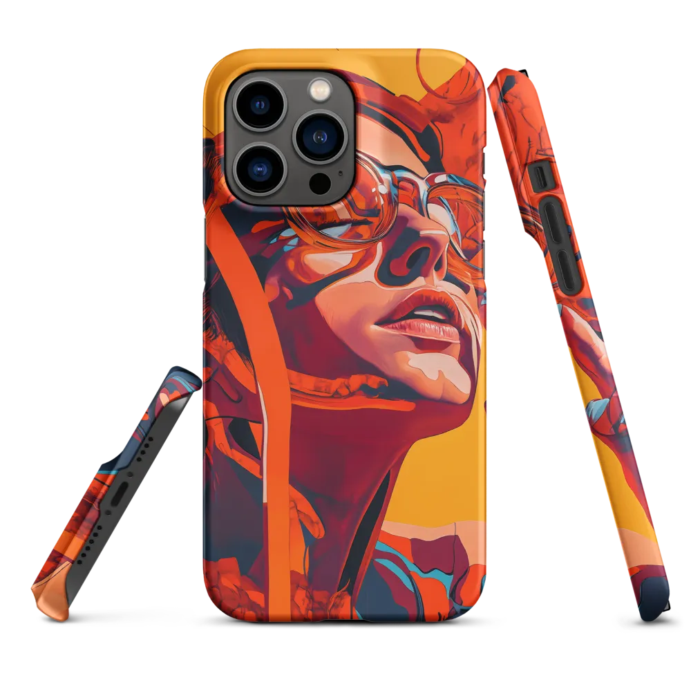 Female Portrait in Pop Art Style | Phone Case