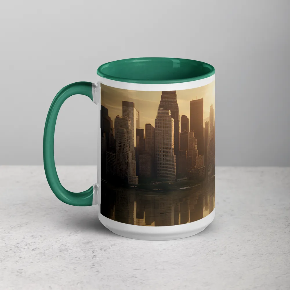 The Urban King 
 Mug with Golden Yellow inside