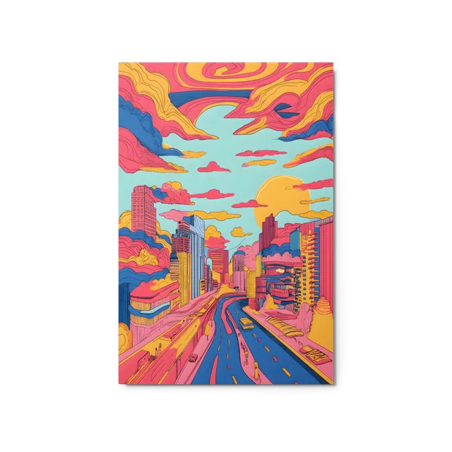 Retro-Futuristic Psychedelia | Art Print