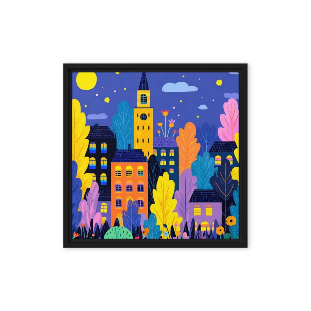 Midnight Whimsy 
 Canvas | 8″x 8″