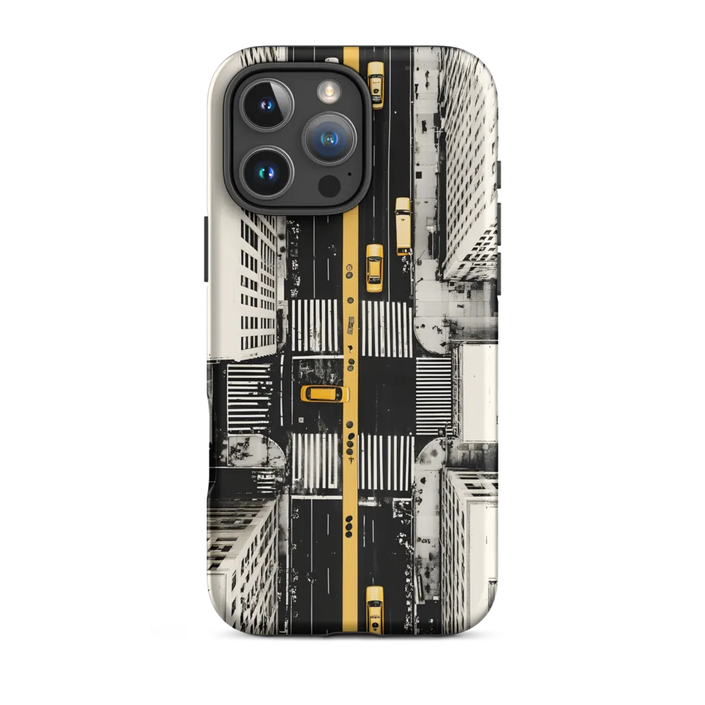 Yellow Taxis Overhead | Phone Case