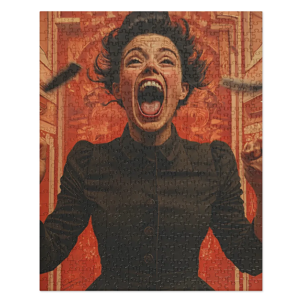 The Scream of Intensity 
 Jigsaw Puzzle