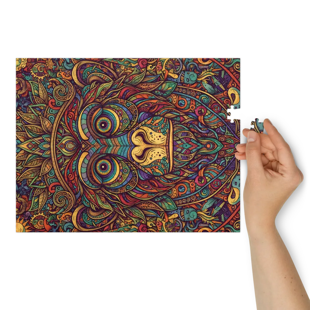 Mandala Lion | Jigsaw Puzzles